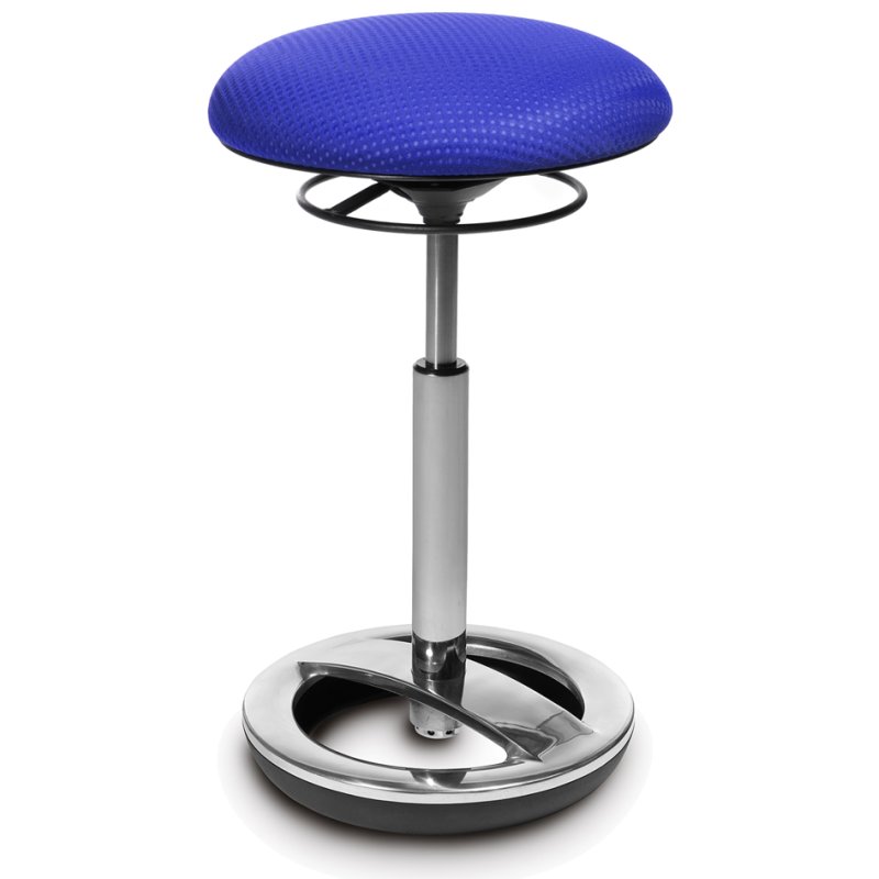 Topstar zithocker Sitness High Bob, oranje, 100% polyester, 110 kg